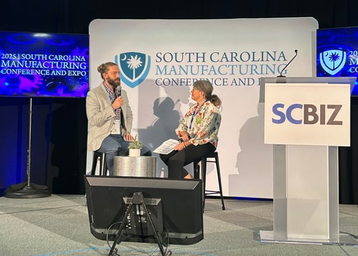 Garrett Stern interview at 2025 South Carolina Manufacturing Conference and Expo
